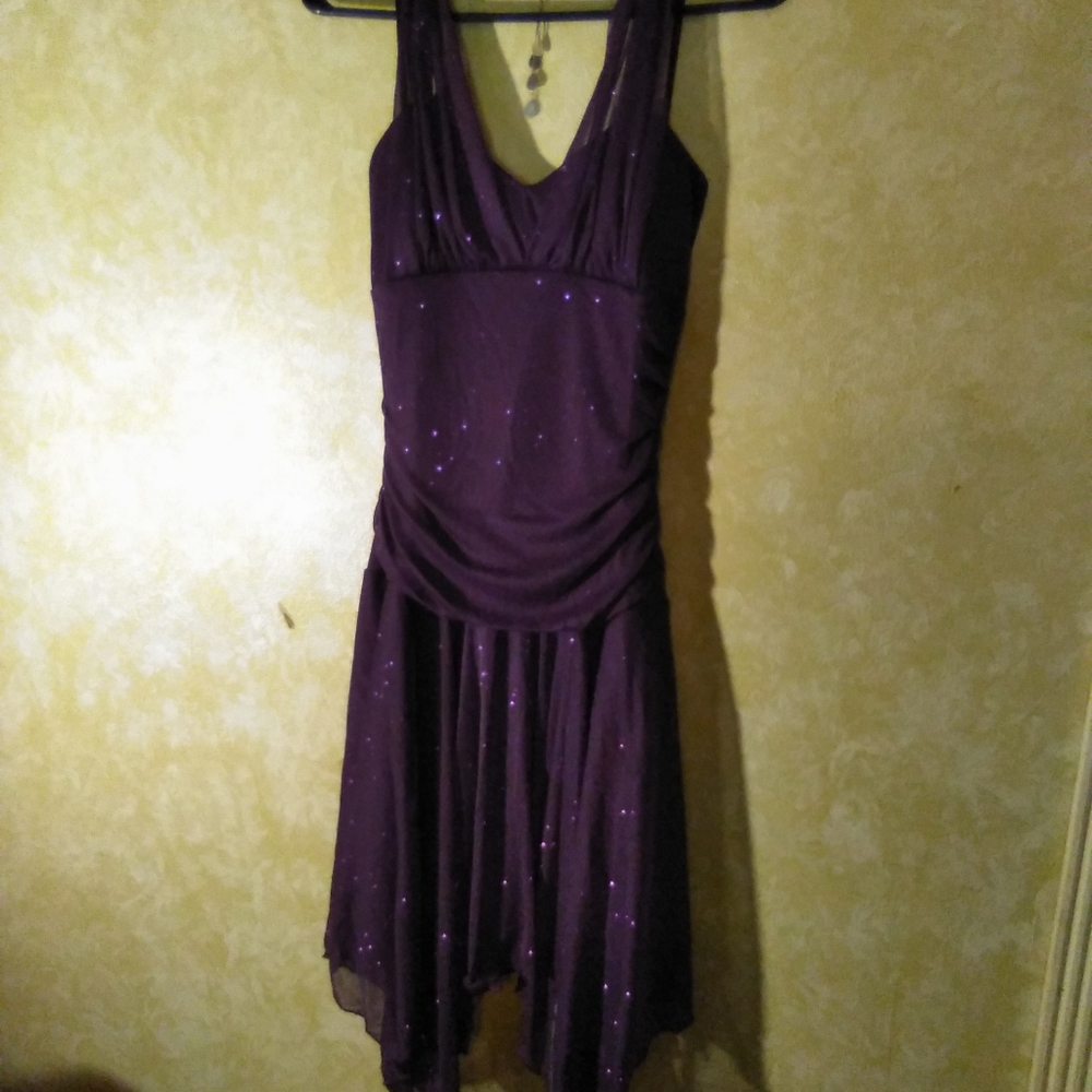 Dress, A.Byer, Large, Purple